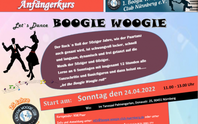 Boogie Woogie Anfängerkurs Frühjahr 2022