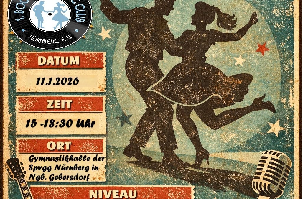 1. Rockabilly Jive Workshop 2026 Level 1 und 2 am 11.01.2026